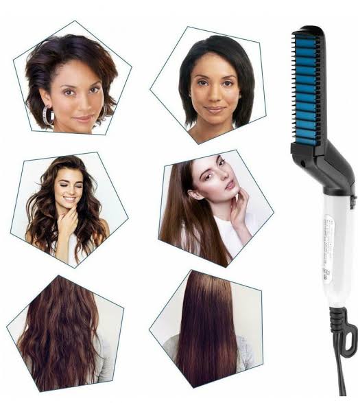 42f85d0ad2e005e1c52b8e57754dbad4 Professional Men’s Electric Hair Straightener Comb – 2-in-1 Quick Beard Stylist & Hair Volumizer, Anti-Scald Ceramic Hea