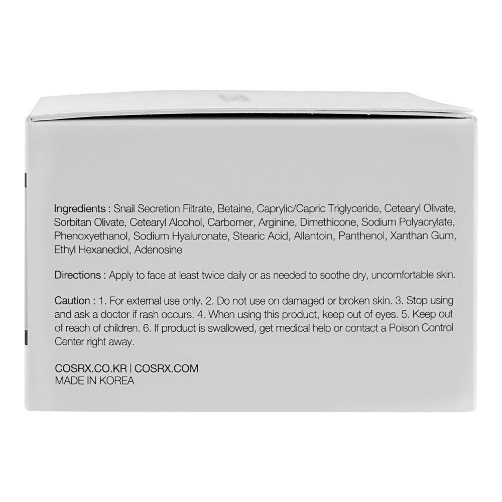 4603802cdaae5207993549fc7f122fdf COSRX Advanced Snail 92 All-in-One Cream | Hydrating, Repairing & Anti-Aging Korean Skincare Moisturizer - Image 5