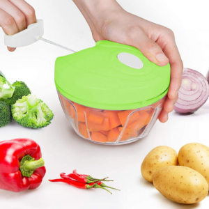 Multi-Function Food Processor - Chopper, Cutter, Grinder, Shredder, Mincer, Mini Garlic Slicer & Slicer for Kitchen