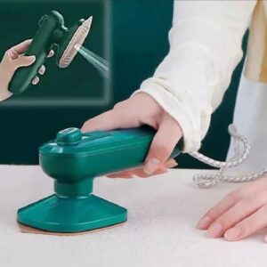 Professional Micro Steam Iron | Handheld Portable Garment Steamer for Clothes | Quick Heat-Up Mini Household Ironing Mac