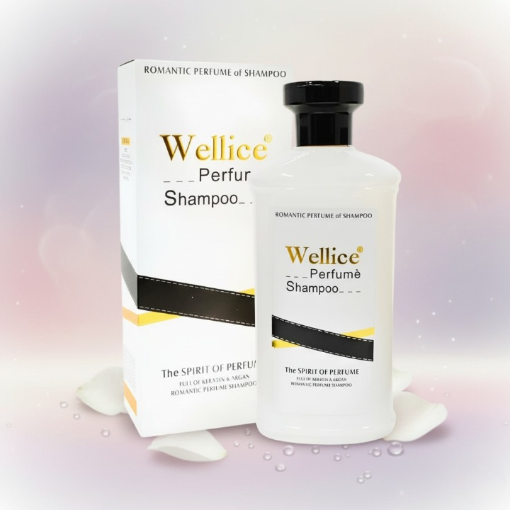 48ca5a4882b3b3a09e09726451356b72 Wellice Romantic Perfume Shampoo – Luxurious Fragrance & Soft Shine (400ml