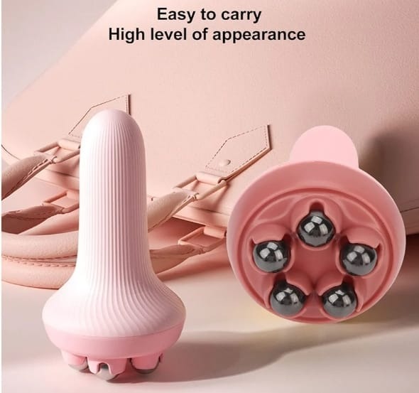 49609a9bbc132769602d00fa5f2bae1f 360 Roller Manual Massager | Handheld Massage Ball | Full Body Pain Relief | Neck, Back, Shoulder, Leg & Foot - Image 2