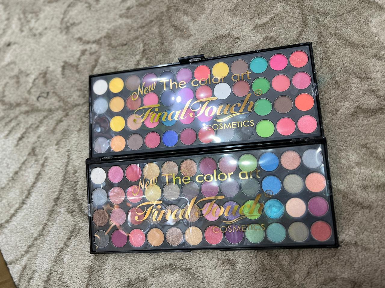 49711a20522e3d0a3c39d5943868941f Final Touch Eyeshadow Palette | 96 Colors | Matte & Shimmer | Professional Makeup Kit - Image 5