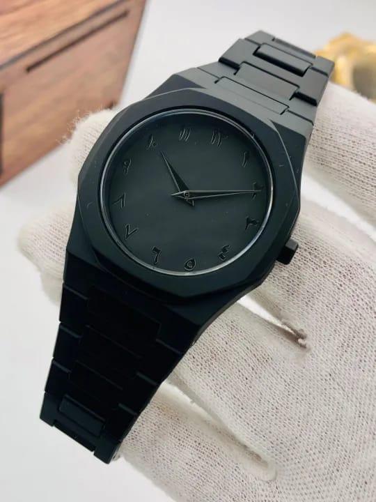 4975ba5cdf39e99ca241cc84c4224a8c Black Aura Watch Elegant Stylish Design Strong Durable Build Comfortable Strap Clear Display (Without Box) - Image 2
