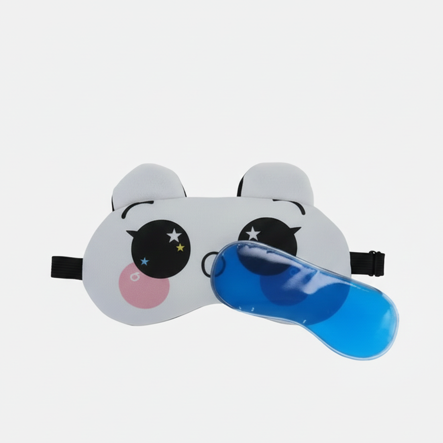 49bf7977d7b78dbd8d7c91f47bc74b9b Sleeping Gel Eye Mask Premium Quality Smooth Texture Comfortable Fit Relaxing Design (Random Color) - Image 3