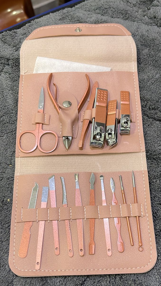 4a5a3815a478b97b48ce5b0cc4720d17 Manicure & Pedicure Kit – Premium Stainless Steel Nail Care Set for Hand, Foot & Facial Grooming | Travel-Friend - Image 4