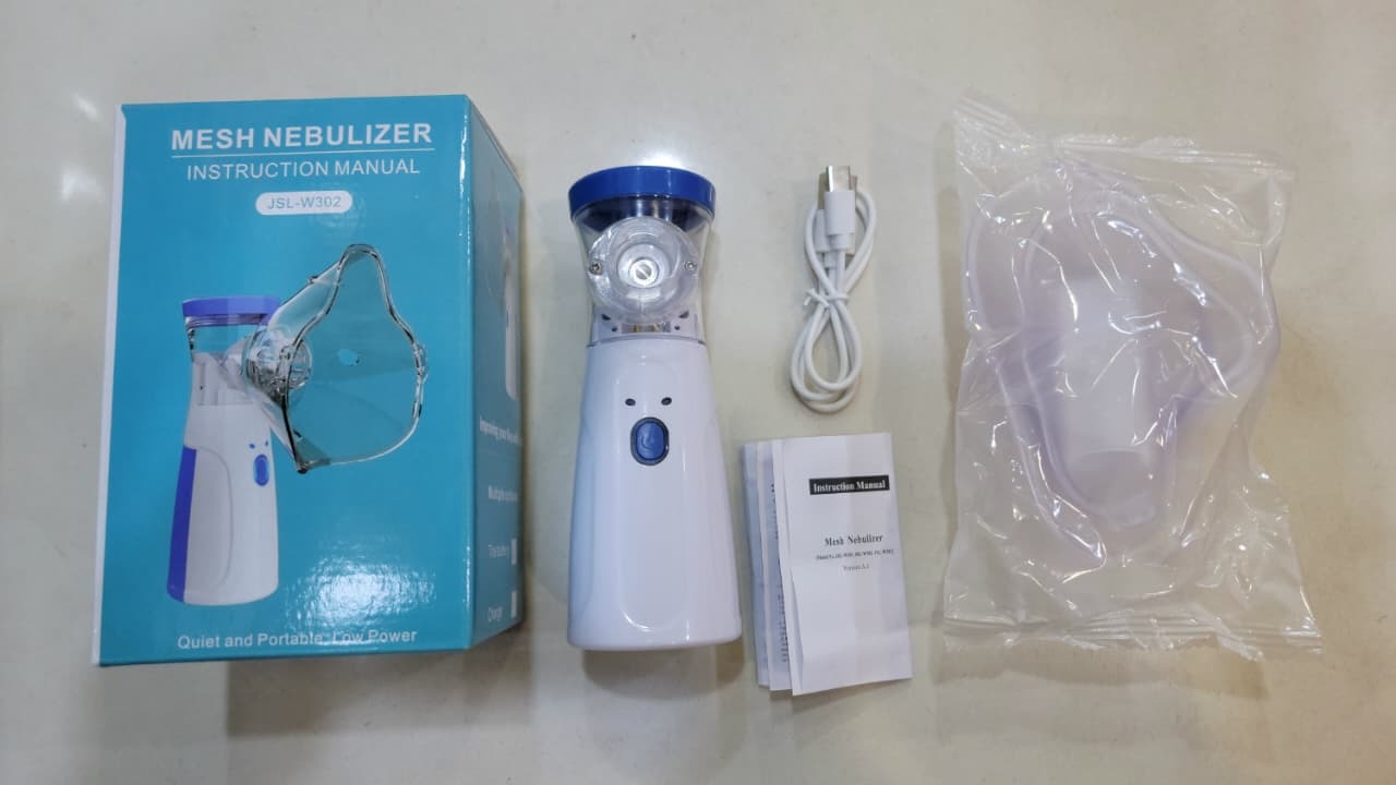 4ab3b2069f6a6d966bcda82b2d10d299 Mini Portable Silent Nebulizer Handheld Inhaler Atomizer: Medical Grade Mesh Technology for Asthma and Respiratory Care - Image 3