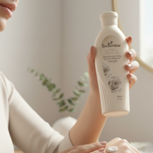 Enchanteur Moisture Silk Body Lotion 250ml With Aloe Vera And Olive Butter | Deeply Nourishing, Hydrating, And Softening