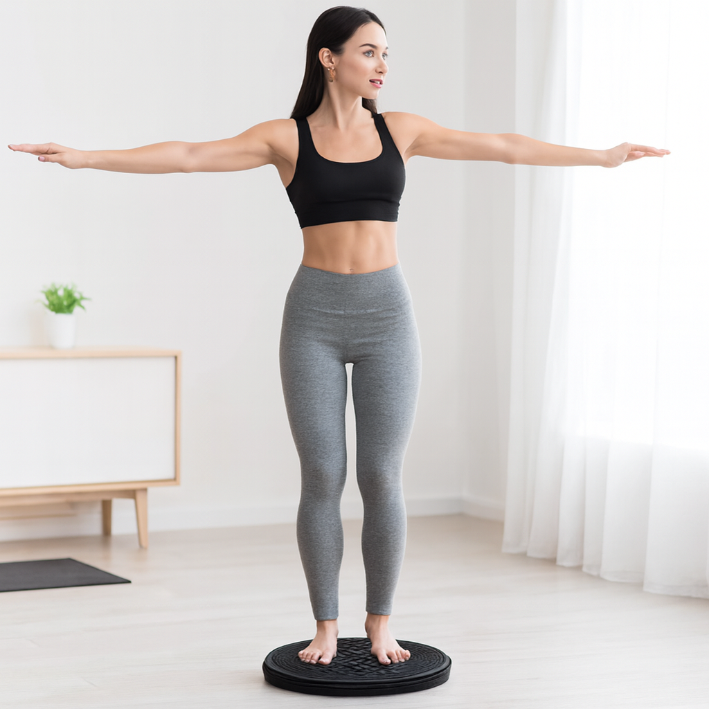 4cb072974244bf40773700f677c71d6e Twister Disc Weight Loss Machine | AB Twister Plate for Slimming, Core & Waist Exercise – Home Fitness Slim Machine - Image 2