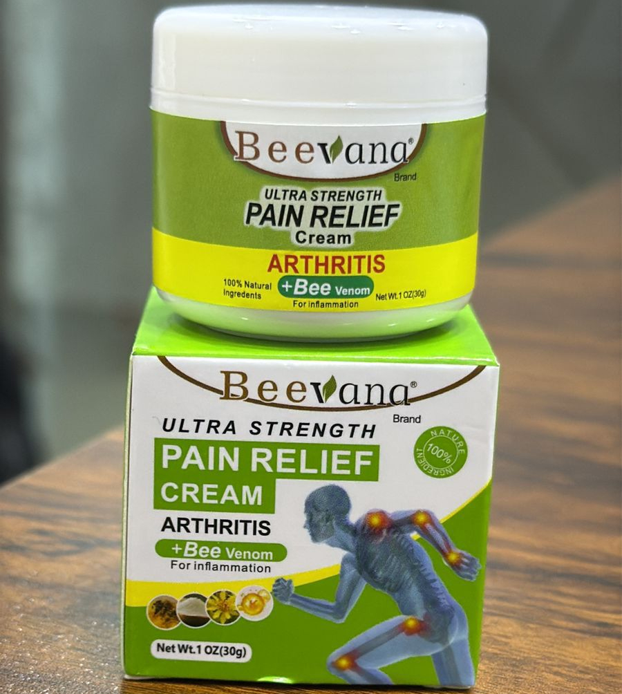 4cbacb5c449ac68d0527547296a22321 Beevana Ultra Strength Pain Relief Cream Providing Effective Comfort Soothing Formula Everyday Pain Care Support - 30g - Image 4