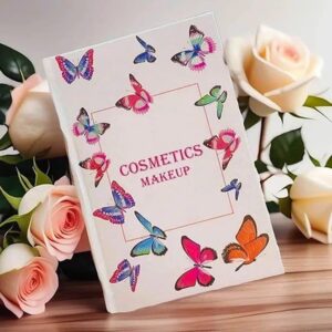 All In One Professional Makeup Palette Book – Complete 4 In 1 Beauty Kit With Highlighters, Contour, Eyeshadow, Blush, A
