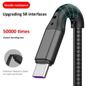 3 in 1 USB Fast Charging Cable – Lightning, Micro USB & Type-C | Compatible with iPhone, Android, Xiaomi, Huawei, Sa