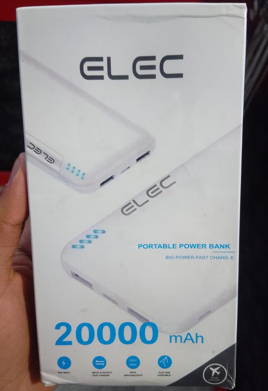 4dbc0fa3b8dbf6716626c53221f3c75d Elec 20000mAh Portable Power Bank Providing High Capacity Charging With Reliable Performance - Image 3