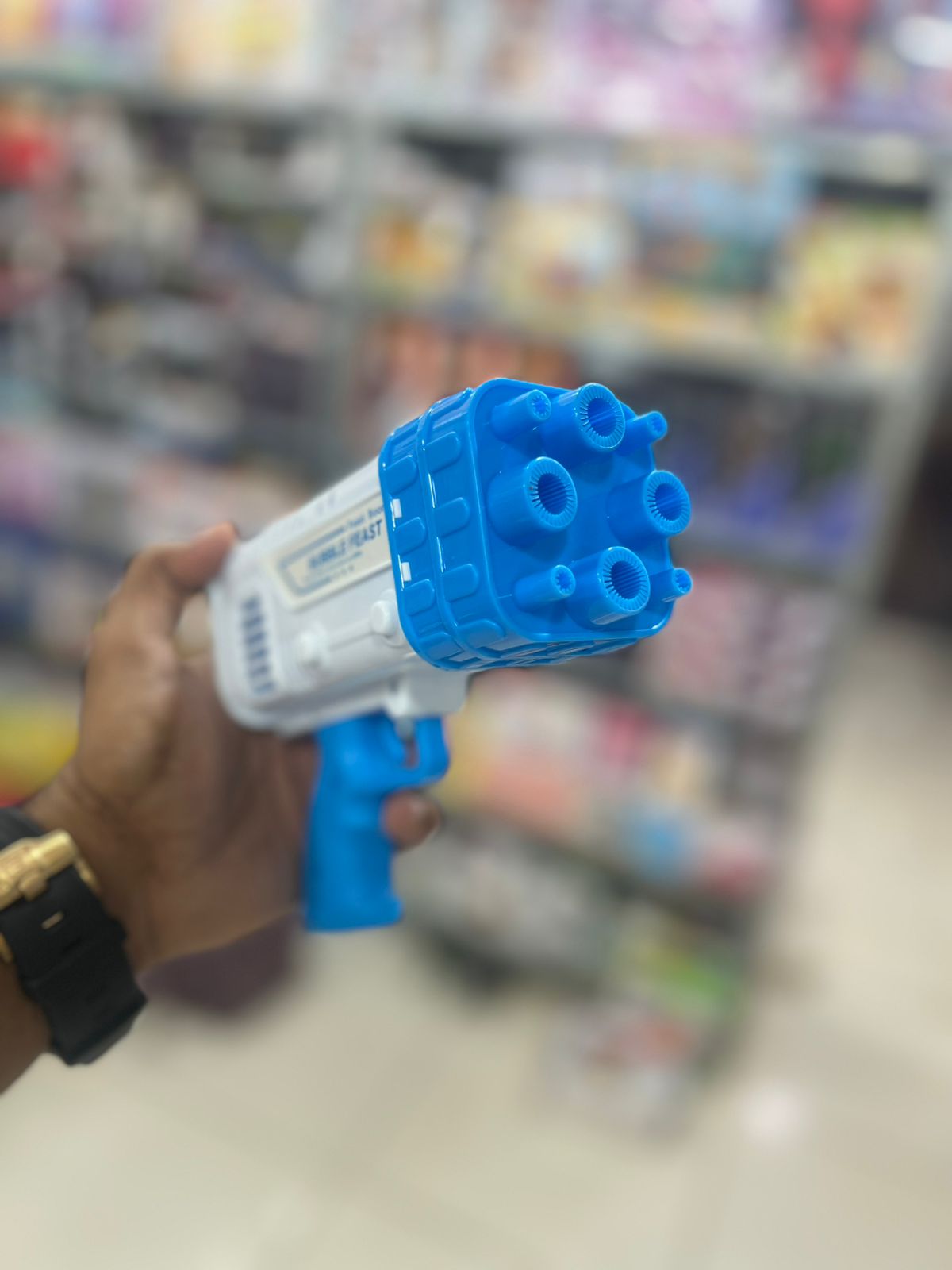 4fe89c7e27ef54acee8ac9b4b8eb7720 Bubble Bazooka Pro: Electric 2-In-1 Rocket Bubble Gun — Fast Bubbles For Parties, Beach & Backyard Fun - Image 3