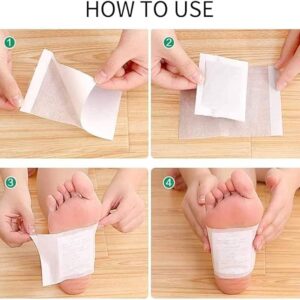 Kiyome Kinoki Detox Foot Pads | Pain-Free Cleansing Pads for Toxin Removal, Stress Relief & Improved Vital Organ Fun