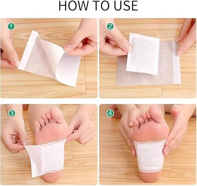 Kiyome Kinoki Detox Foot Pads | Pain-Free Cleansing Pads for Toxin Removal, Stress Relief & Improved Vital Organ Fun