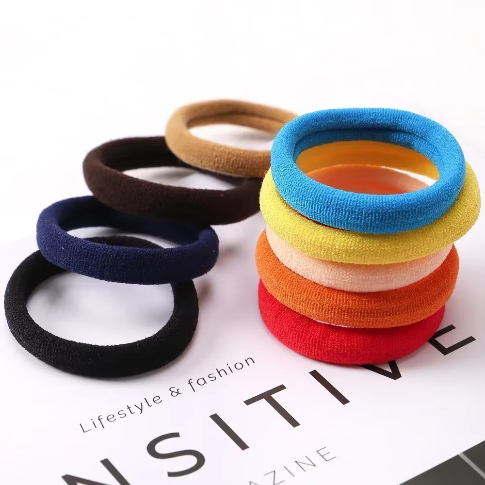 5048b84ddb7d9327e8a7e258f88e097b Pack Of 14Pcs Multicolor Hair Ponies For Girls | Soft And Stretchable Hair Bands | Stylish Elastic Hair Ties For Daily W - Image 4