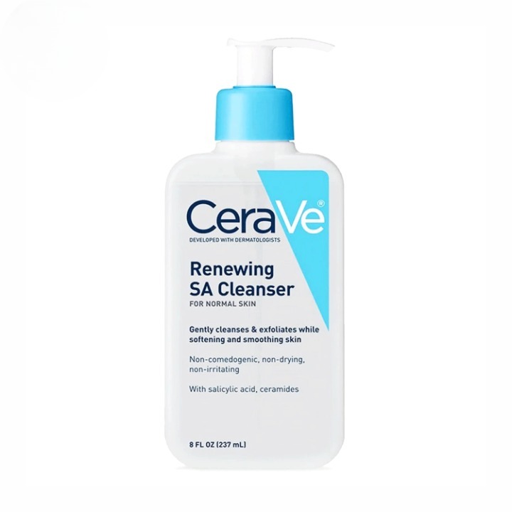 51aa5ba159ff6f7d957ee655351312b4 CeraVe Renewing SA Cleanser with Salicylic Acid – Exfoliating Face & Body Wash for Rough, Bumpy Skin (237ml)