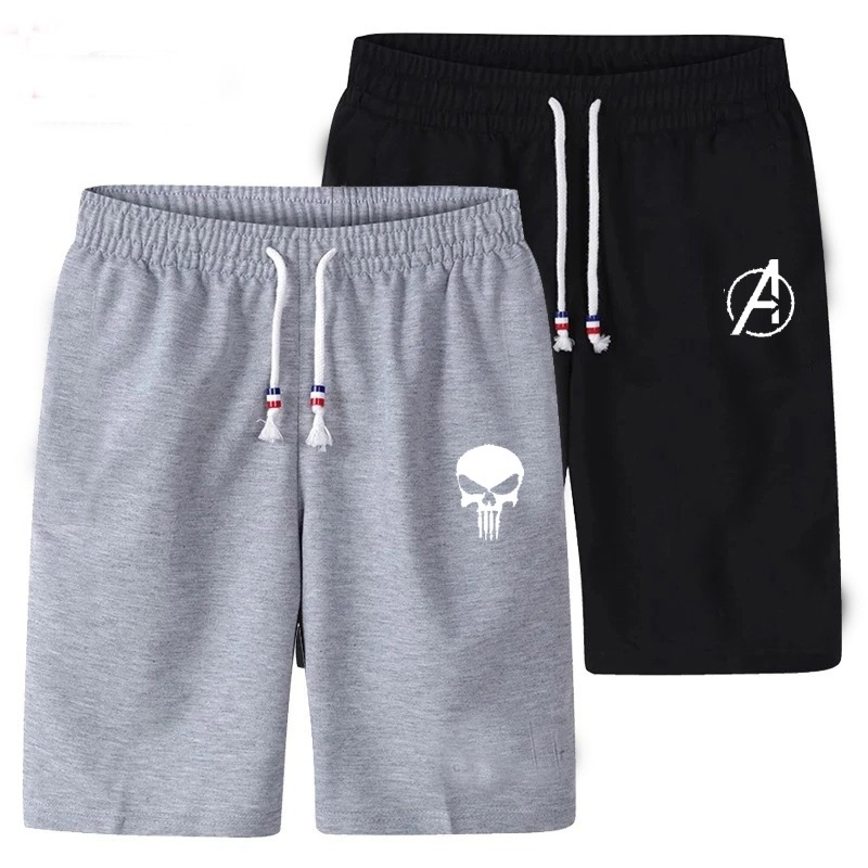 [Pack Of 2] Shorts COTTON JERSEY FABRIC FOR SUMMER | Jersey Shorts for Men - XL