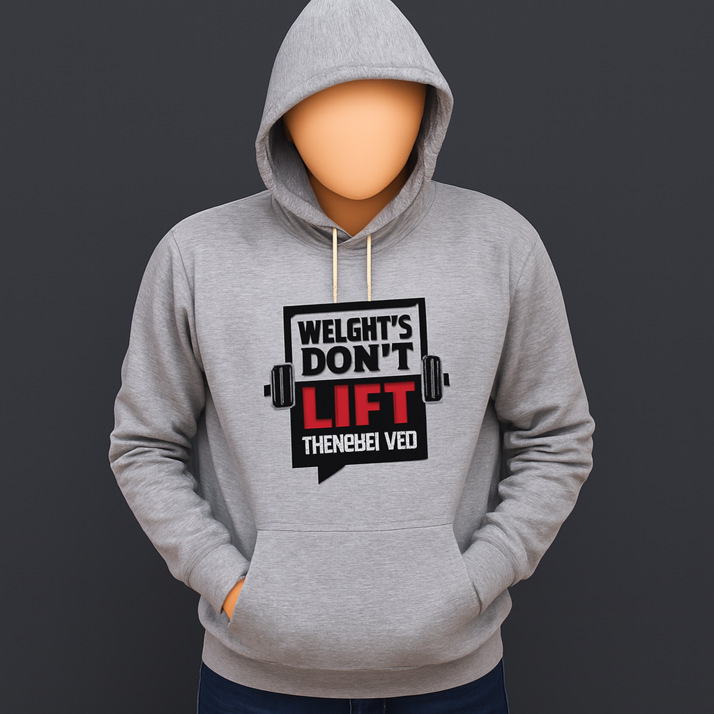 52bc91a6db707941234d9ee31f419b2a New Summer Collection Full Grey Hoodie Weight Don't Lift Printed For Men And Boys