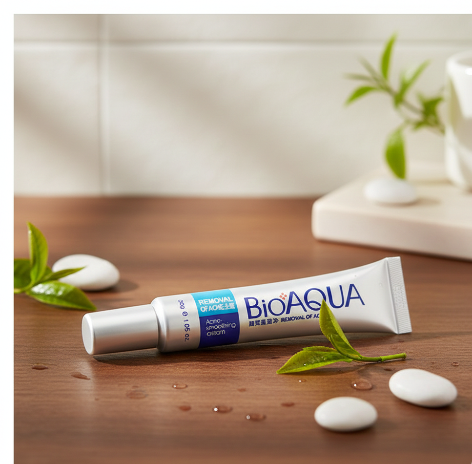 5383962bd3ebabbfb8f16e6b90c927f9 BIOAQUA Pure Skin Acne Removal & Anti-Wrinkle Cream – Fast Action Formula for Pimples, Scars, Fine Lines & Smooth Clear