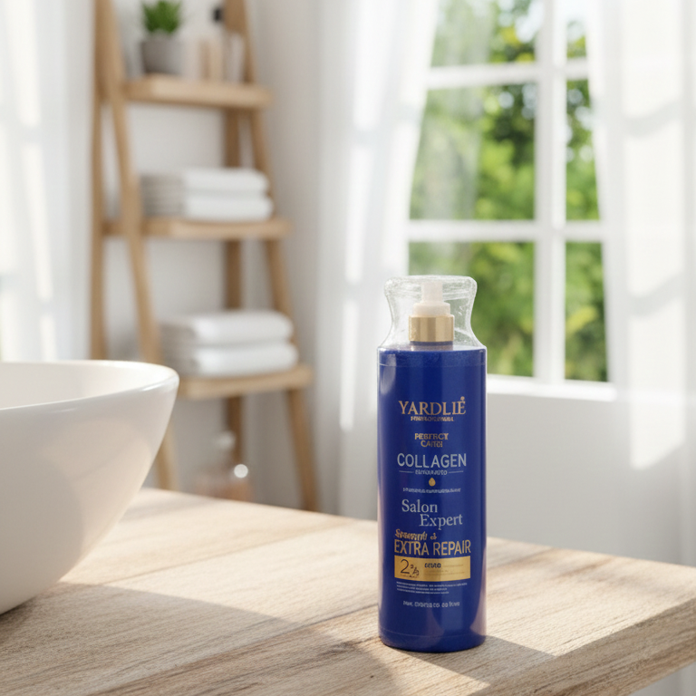 53cd6a012313fad9afba7a9d46f43d7a Yardlie Collagen Shampoo | Professional Perfect Care | 750 ml | For Extremely Damaged Hair - Image 3