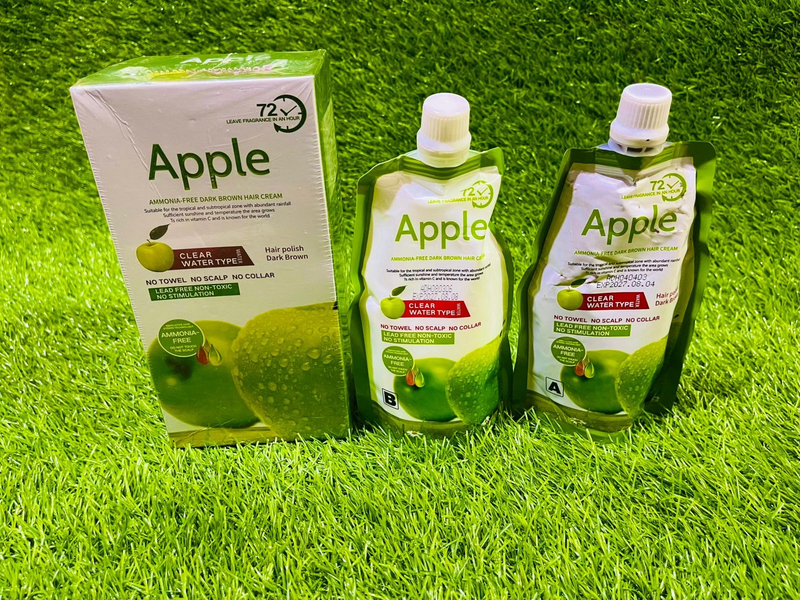 556a32829d7a0e14d20968897f05cc23 Apple Hair Color 200ml | Long-Lasting Shine And Smooth Finish | Nourishing Hair Dye For Natural, Vibrant, And Lustrous C - Image 2