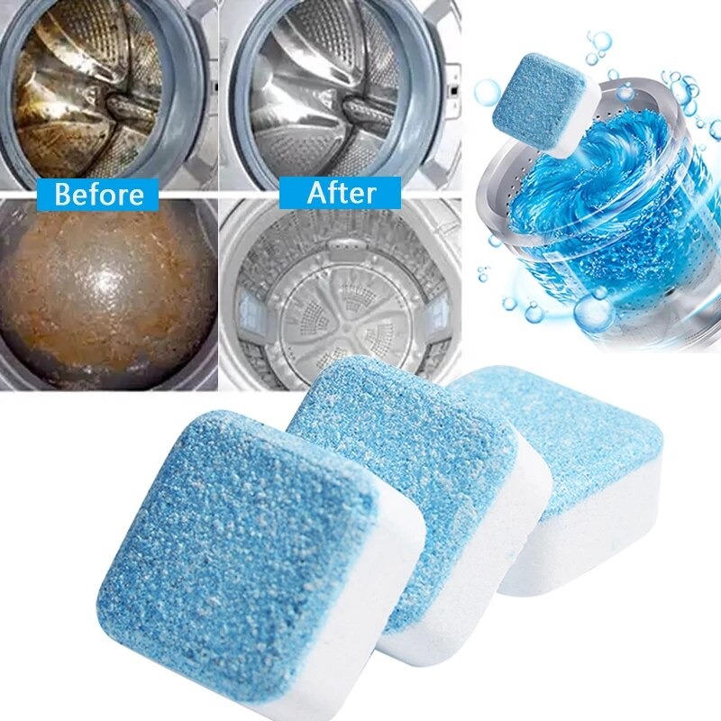 55927b8d63e05d3c2827349ef32b14e0 Tab Washing Machine Cleaner – Effervescent Detergent Tablets, Deep Clean for Washer & Pipes, Keeps Machine Fresh - Image 4