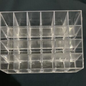 24 Grid Makeup Organizer Storage Box Cosmetic Box Lipstick Jewelry Box Case Holder Display Stand make up organizer