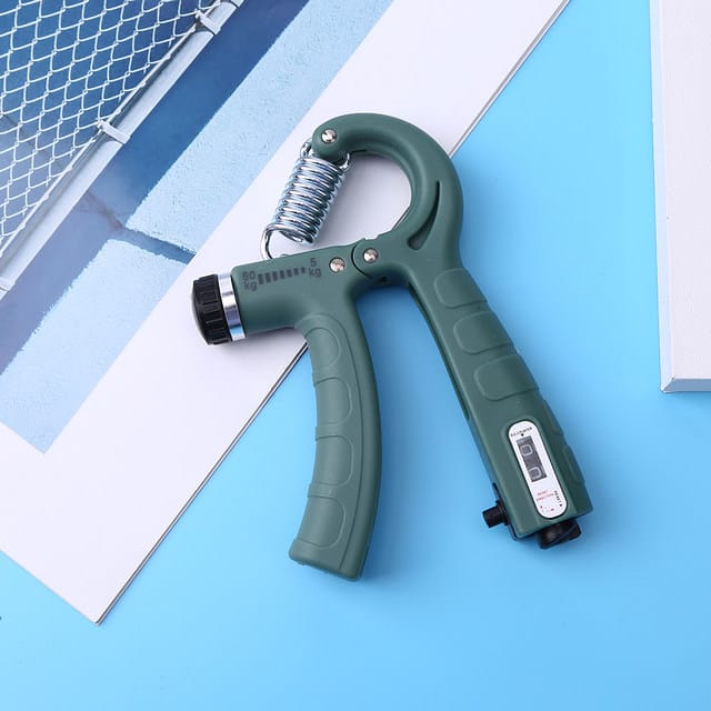 5670e24061ab2a16a18c1ed7a02e6aa2 Adjustable Exerciser Hand Gripper With Counter Strengthener Adjustable Resistance Wrist Strengthener Forearm Gripper Han - Image 4