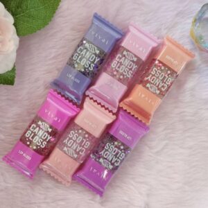 Cute Candy Lip Gloss Set of 6 | Moisturizing, Shiny & Long-Lasting Lip Gloss for Teens & Women – Fun, Sweet Colors & Fla