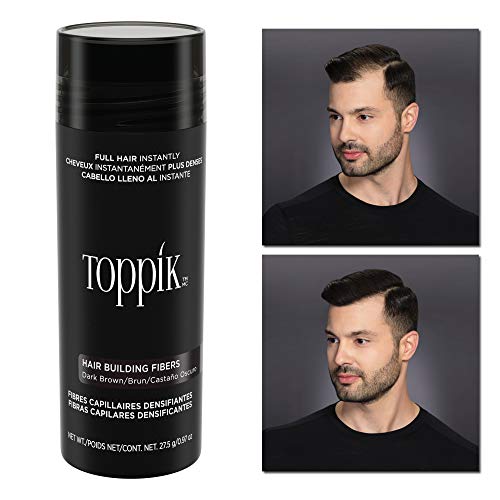 5736e7bbf4f60e73f8c011ba2e9e18b6 Toppik Hair Building Fiber 27.5g | Instant Hair Thickening Solution For Thinning Hair | Natural Keratin Fibers For Fulle - Image 4