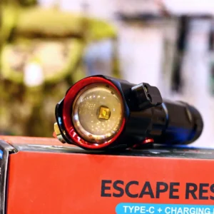Rl-2210 Multifunctional Rechargeable LED Emergency Flashlight with Side Work Light & USB Charging – Ultra-Bright, Po