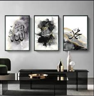 575c04eafe59dbaab8d2909563a12b8b set of 3 sticky wooden frames for home office wall decore / sticky phototiles