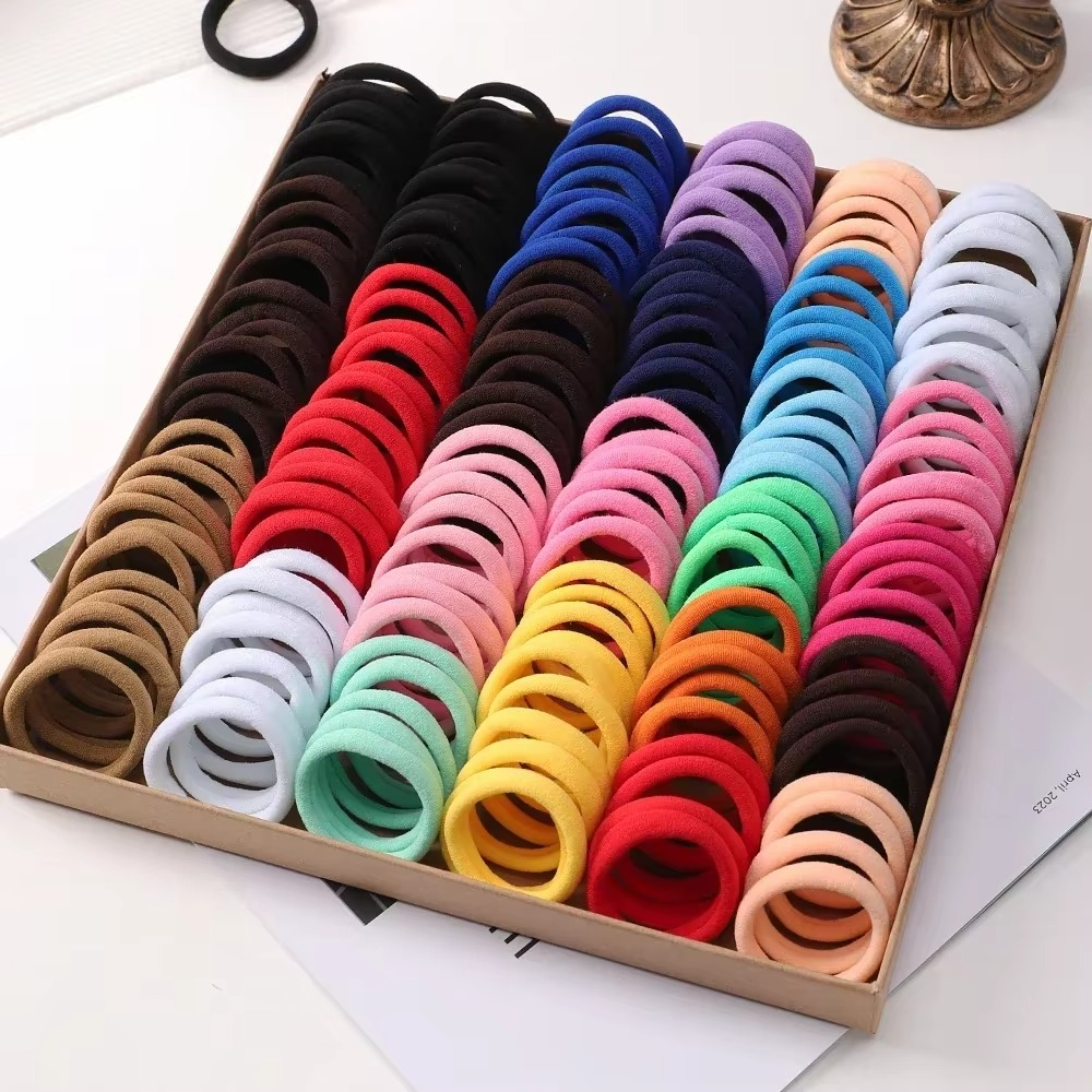 57fd5b3521d33feb4c93594239317156 Pack Of 14Pcs Multicolor Hair Ponies For Girls | Soft And Stretchable Hair Bands | Stylish Elastic Hair Ties For Daily W - Image 3