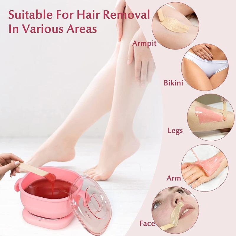 5886bdddc2c967408ffd0cf57e2be213 Portable Foldable 400ML Silicone Wax Warmer – Travel-Friendly Hair Removal Heater For Body & Spa Use | Random Color - Image 3