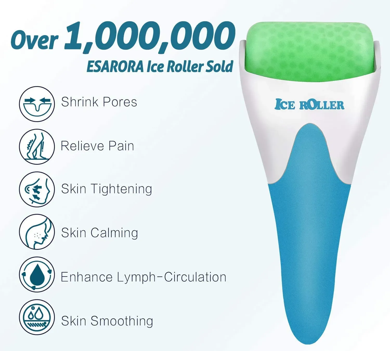 5a610ac02e25bdc27fae1d0a390bc3f3.jpg_2200x2200q80.jpg_ MARZAHAR Ice Roller for Face & Eye Puffiness Relief, Cold Gel Ice Face Roller Massager - Ice Roller Cool Roller For - Image 2