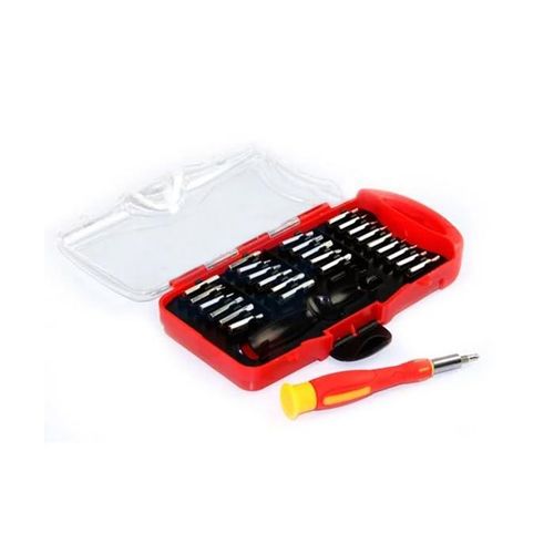 5d5b3553-b8f3-4b00-9fe6-6b1a05eebd14-1-1 27-in-1 Multifunction Manual Screwdriver Set, Household Hardware - Precision Screwdriver Set With 360° Rotating Handles - Image 2
