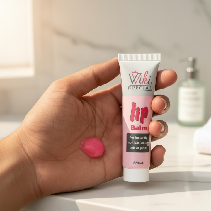 5d72361a9f6d71538e35305f30dee984 Wiki Special Natural Pink Lip Balm – Instant Softness, Long-Lasting Moisture & Nourishing Lip Care (20ml) - Image 2