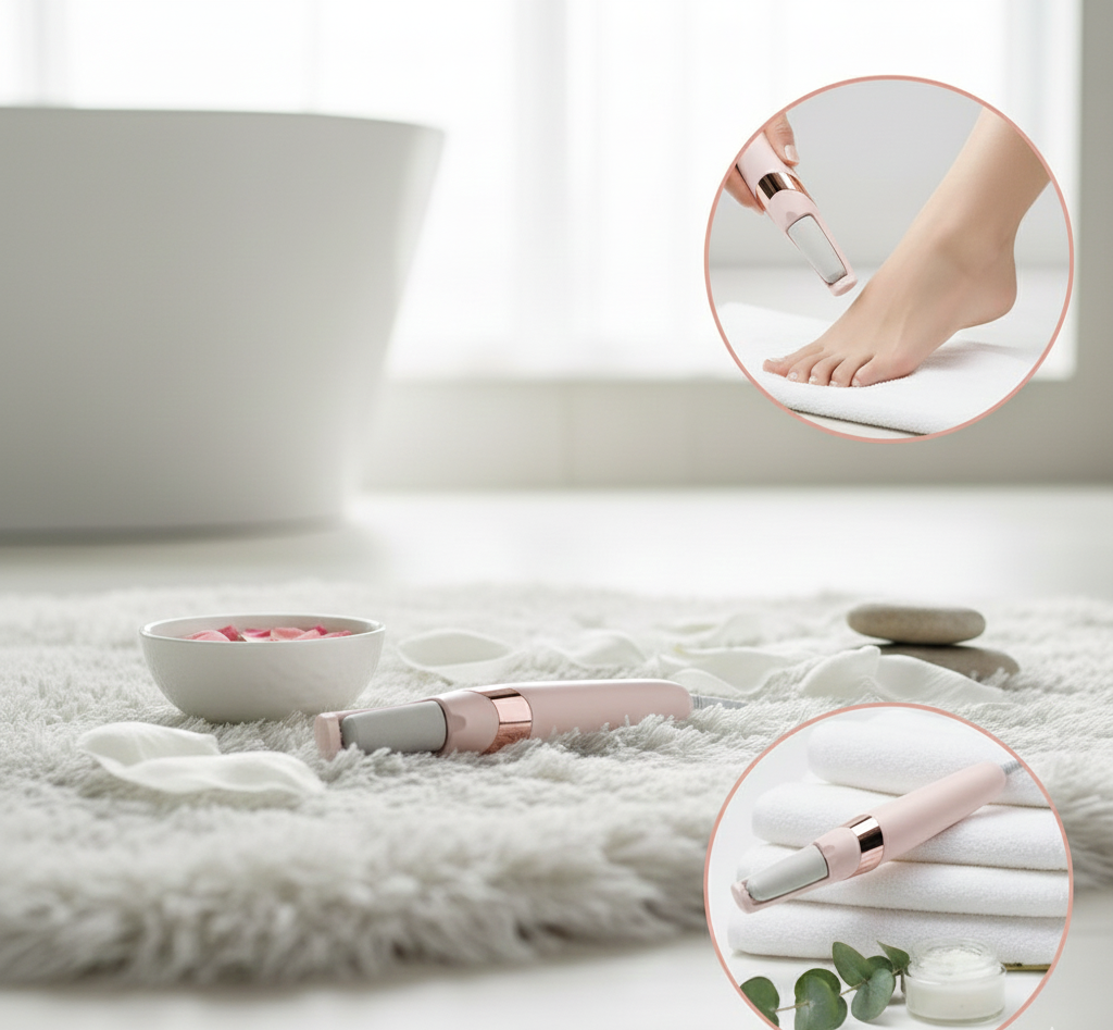 5d7760812cba7c5ea9b729b96d99f3a1 Rechargeable Electric Pedi Foot Filer – Powerful Callus Remover for Cracked Heels & Dead Skin | Smooth, Soft & Salon-Qua - Image 3