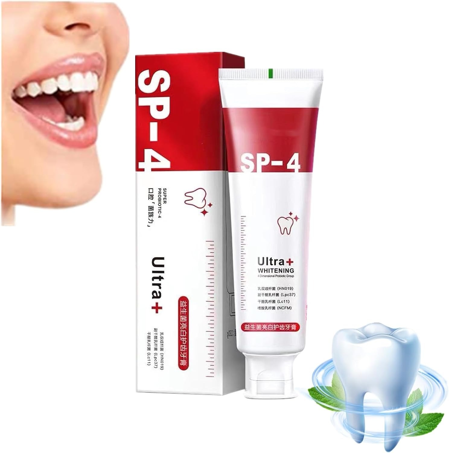 5dc93e883f6d192371ebb54bc673f2ab Yayashi SP 4 Ultra Whitening Toothpaste – Strong Stain Removal & Fresh Breath Daily Oral Care (120g) - Image 3