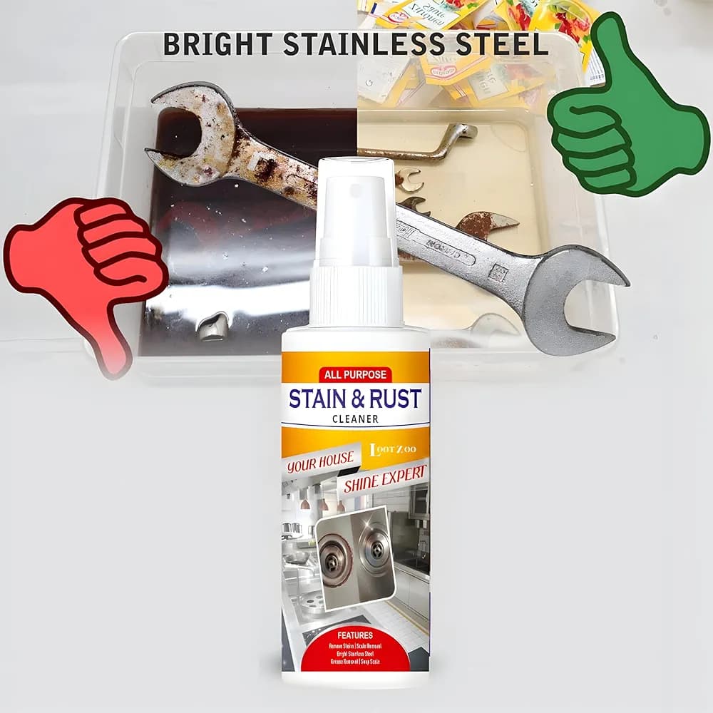 5f8f1be6985ffcf34fdbbf25b73fe5a0 All Purpose Stain & Rust Cleaner – Powerful Multi-Surface Rust Remover with 100% Guaranteed Results - 30ML