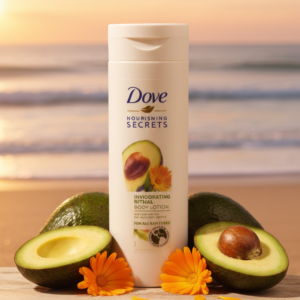 Dove Nourishing Secrets Invigorating Ritual Body Lotion with Avocado Oil and Calendula Extract: A Deeply Hydrating and R