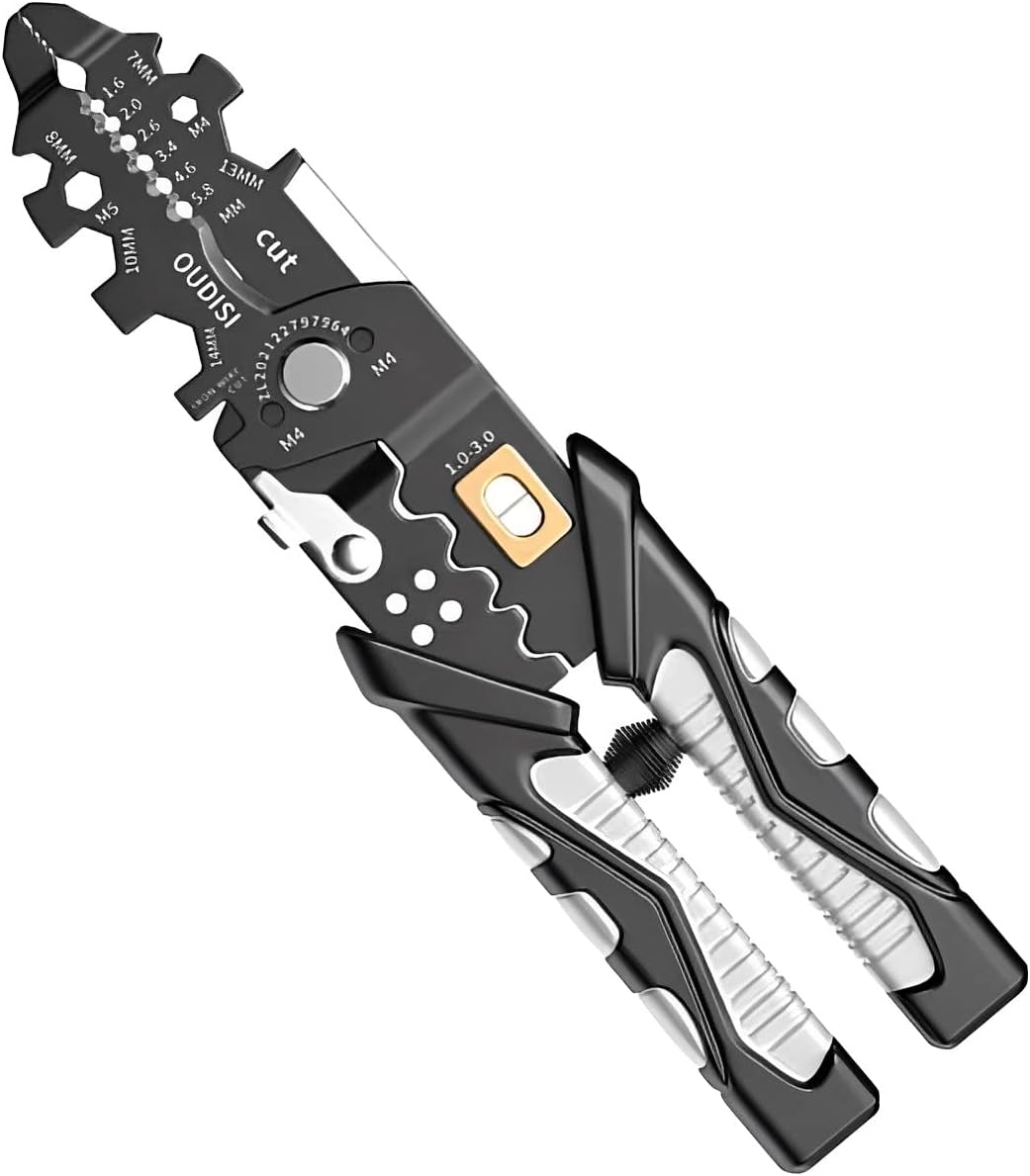 25 in 1 Wire Stripper, Wire Stripping Tool, Cutter Stripping, Cable Stripper Tool, Wire Crimping Tool, Multi-Function Ha