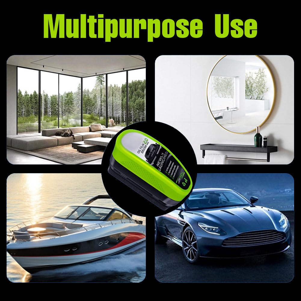 615Y8X7C0L._SL1001_ 1Pc Oil Film Brush 2.0, Clear Vision Glass Cleaner, Clearview Shield Clear Vision Windshield Cleaner, Car Windows (With - Image 3