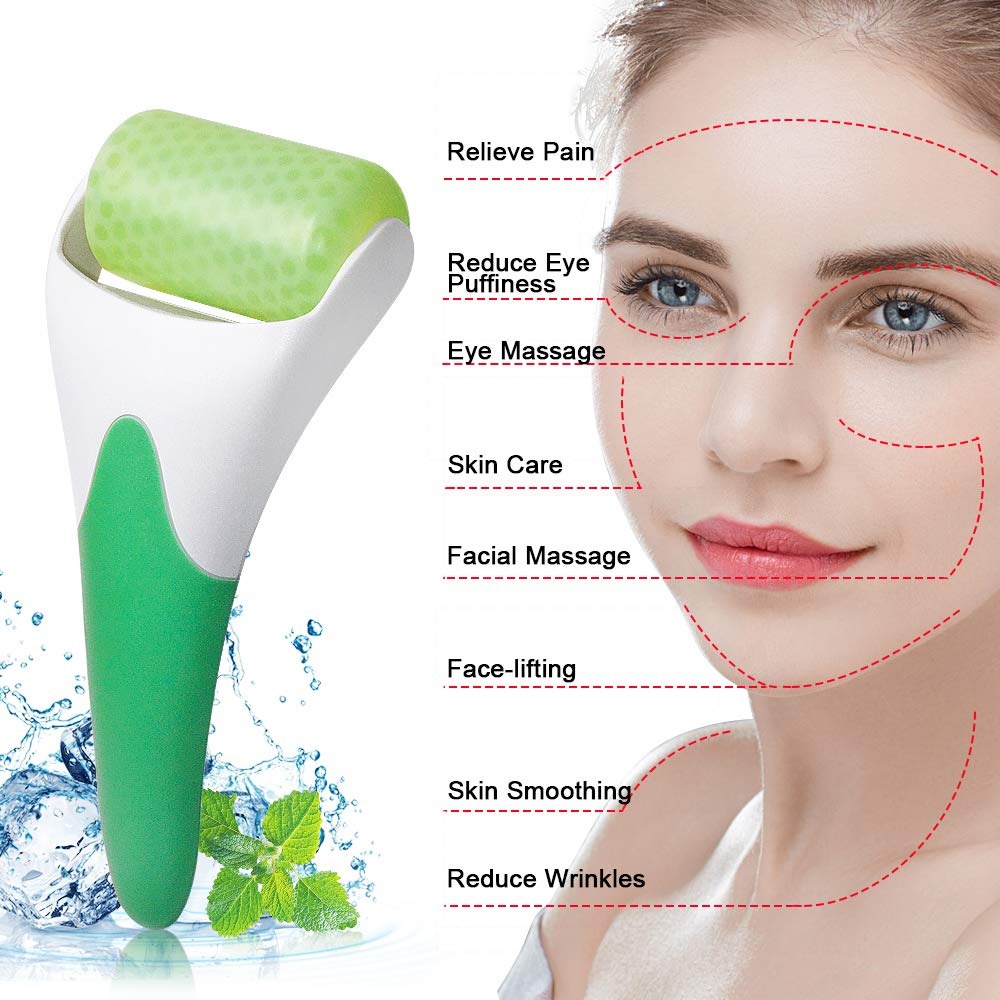 6184GQ1vjJL._SL1000_ MARZAHAR Ice Roller for Face & Eye Puffiness Relief, Cold Gel Ice Face Roller Massager - Ice Roller Cool Roller For - Image 4