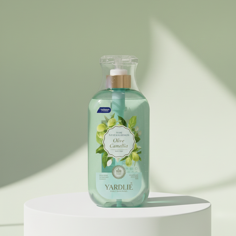 61f49beedbe74d829f3bca67b6a29739 Yardlie Body Wash | Olive & Camellia | Bio‑Organic | 500 ml | Gentle Cleansing & Nourishing Care - Image 3