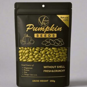 Premium 100% Natural Pumpkin Seeds Without Shell – Fresh, Crunchy, And Nutritious Snack | Rich In Protein, Magnesium, Zi