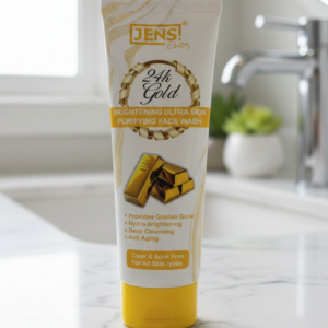 Jens Choy 24K Gold Brightening Ultra Skin Purifying Face Wash Providing Radiant Glow With Gentle Cleansing And Nourishin