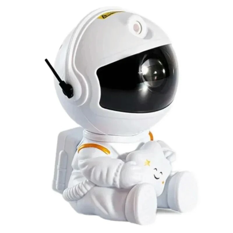 65eafca7f92d106e6ed093b2e99a9bab Astronaut Galaxy Star Projector Night Light Smooth Illumination Starry Effect Easy Operation - Image 3